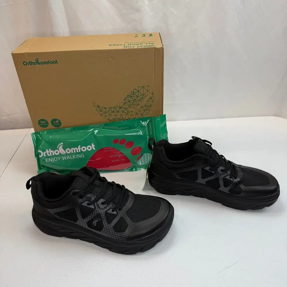 Men’s Size 9 (EU 42) OrthoComfoot WIDE Diabetic Orthopedic Walking Shoes